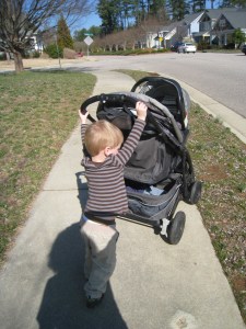 Have stroller will travel