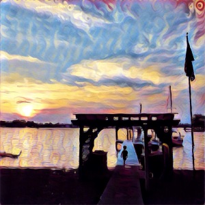 Sunset on Lake Norman