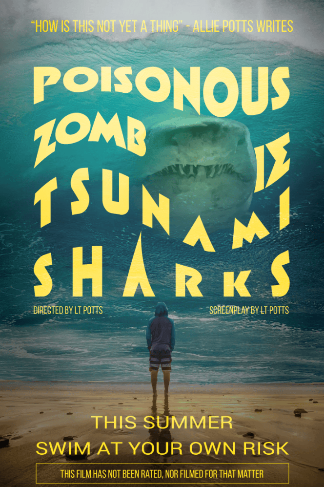 Poisonous Zombie Sharks - www.alliepottswrites.com