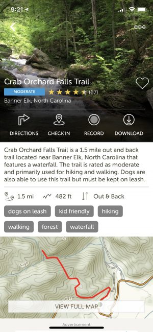 AllTrails Review - www.alliepottswrites.com #hiking #app